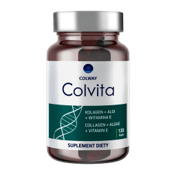 Colvita 120 – Kolagen, który działa od wewnątrz. Naturalne wsparcie dla skóry, włosów i stawów